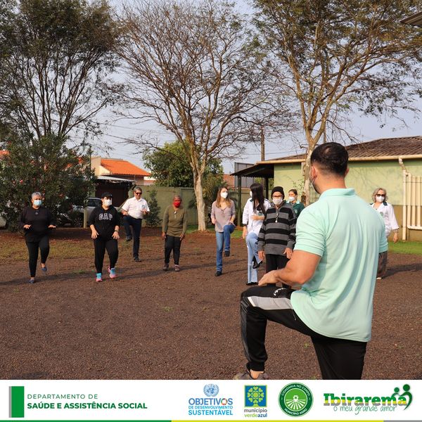 Prefeitura De Ibirarema SP ENCONTRO DO GRUPO LINHA DE CUIDADOS